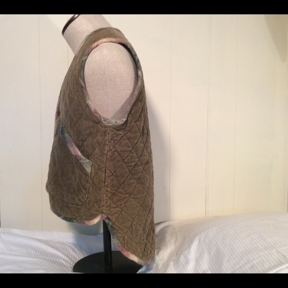 Corduroy vest women’s Protesr Clothing size small - Picture 3 of 7